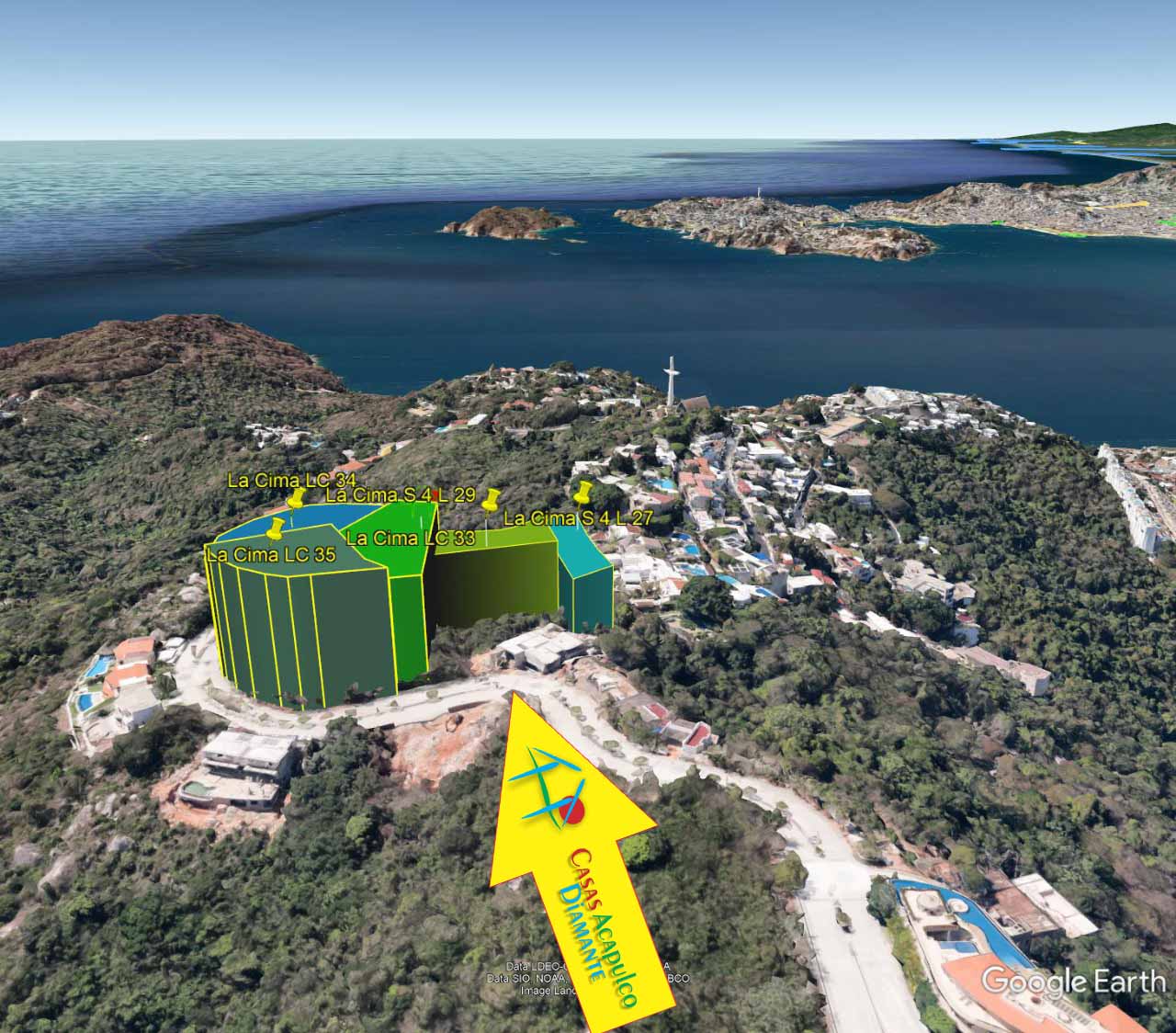 Terreno La Cima S4 27 y 29 LC 33, 34 y 35 - Vista aérea 4